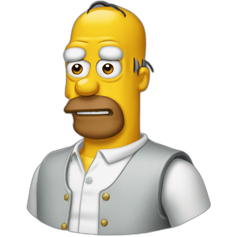 homer simspon bouré emoji