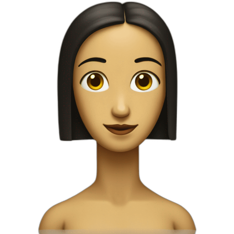 naked Mona Lisa emoji