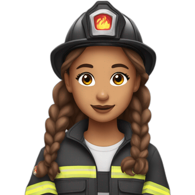 Ariana grande as a firefighter emoji