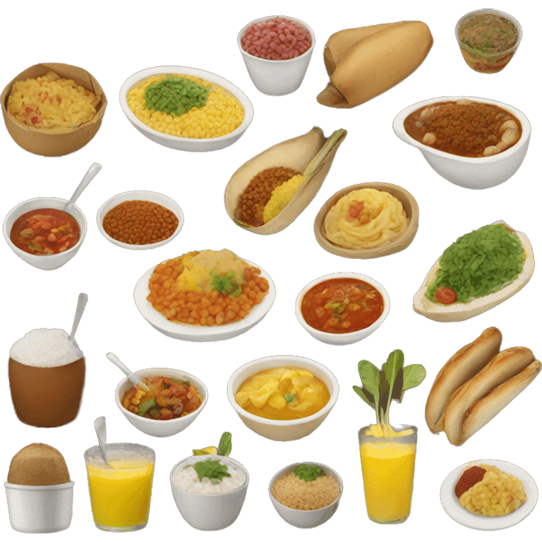 Colombian food  emoji