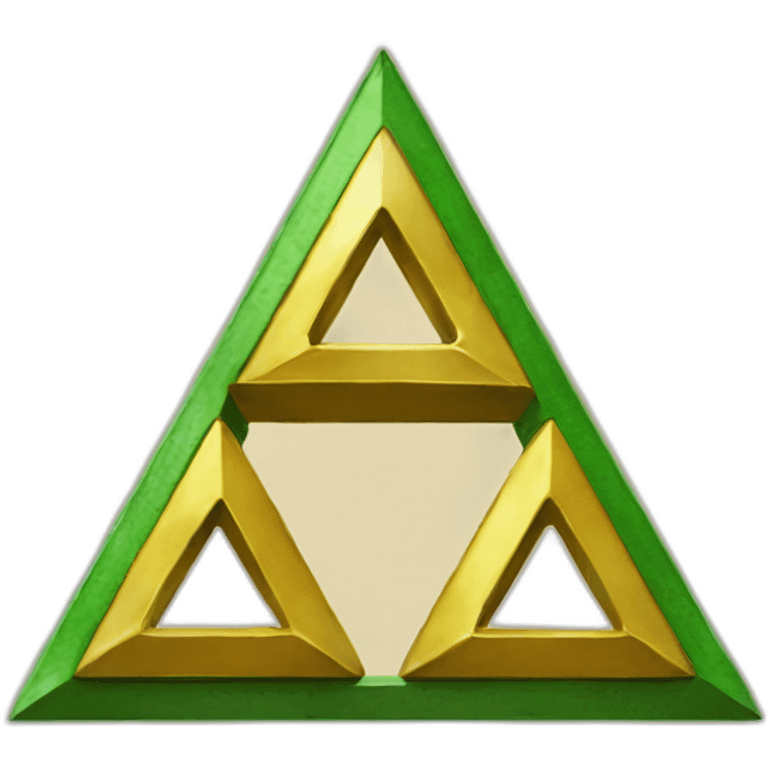 Zelda triforce emoji