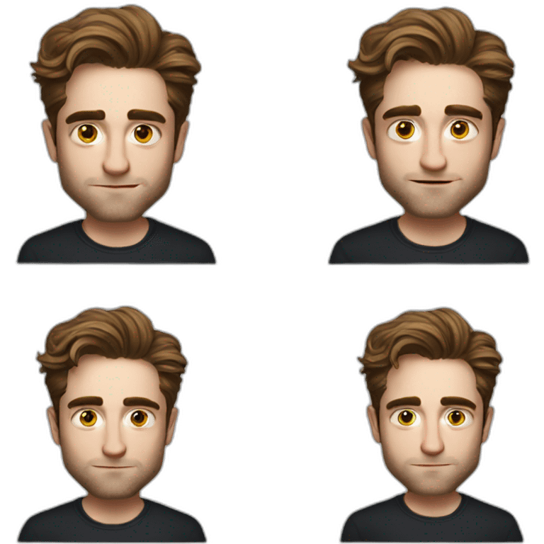 Robert Pattinson emoji