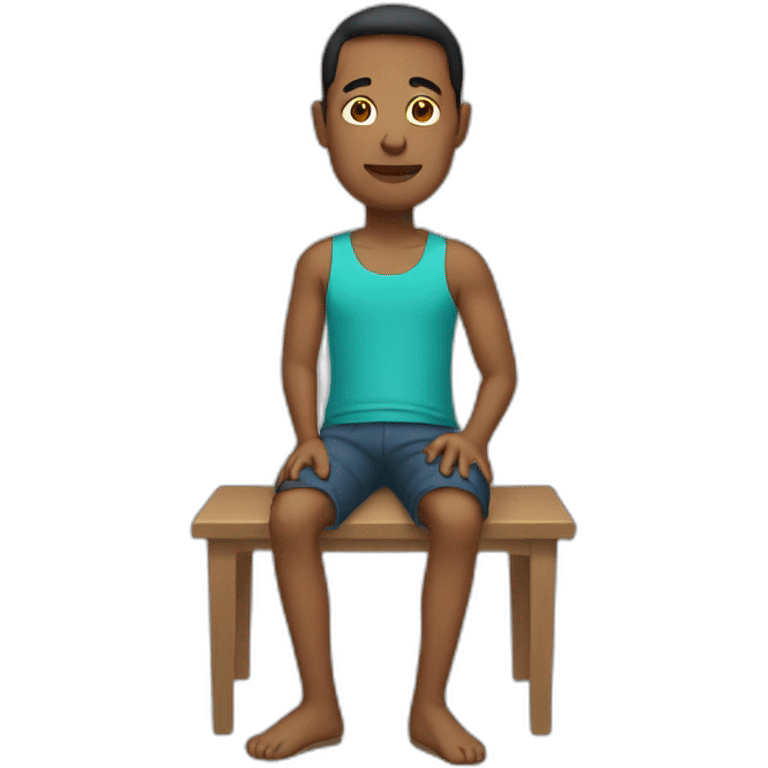 Human with no legs emoji