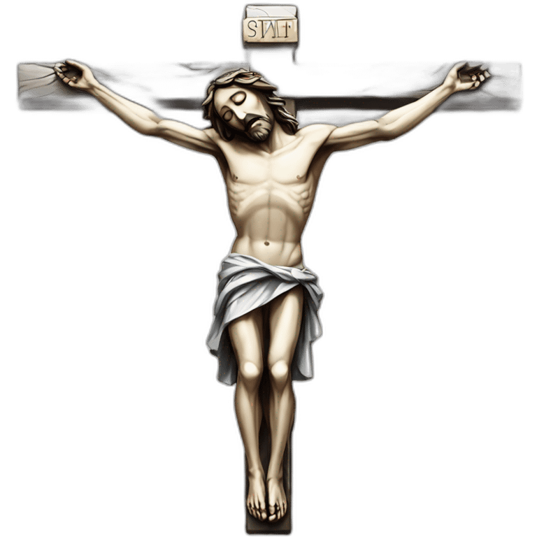 Crucifixo de prata, sem o corpo de cristo emoji