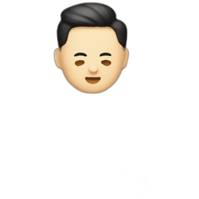 Kim jun un applaudit  emoji