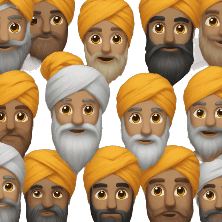 A Sikh Emoji emoji