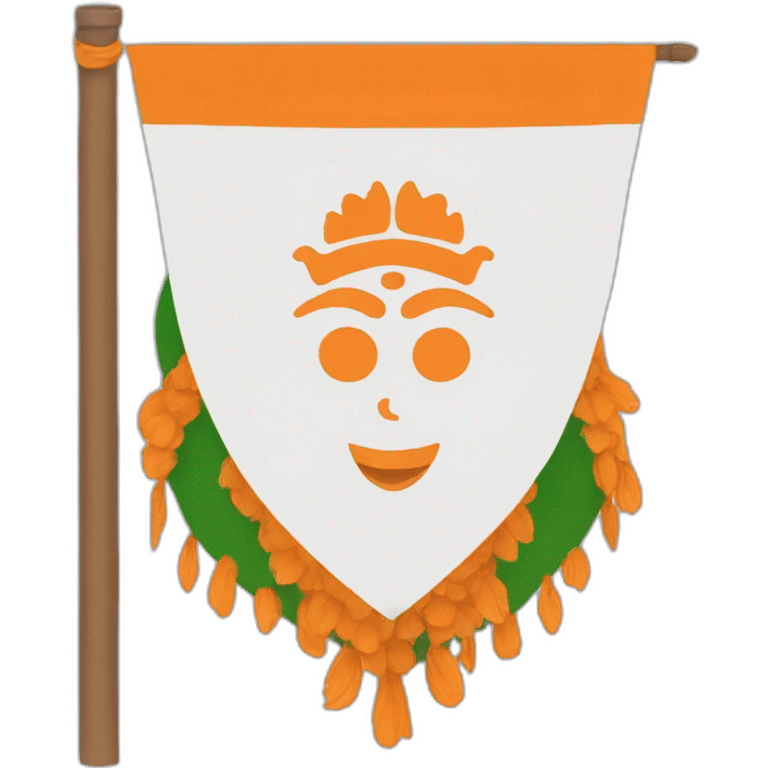 Bhagwa flag emoji