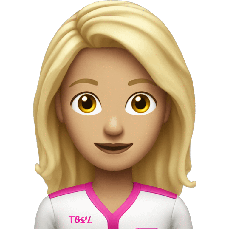 blonde t mobile employee emoji