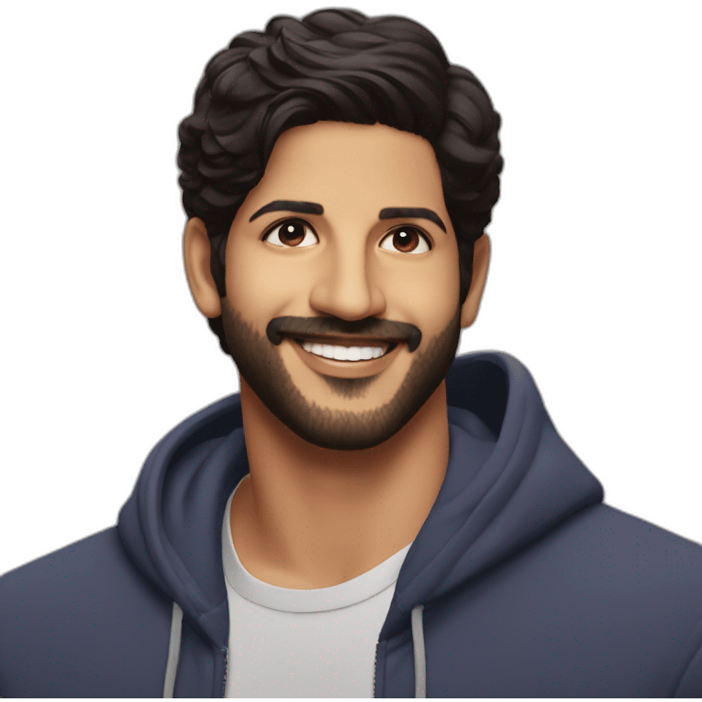 Dulquer Salmaan emoji