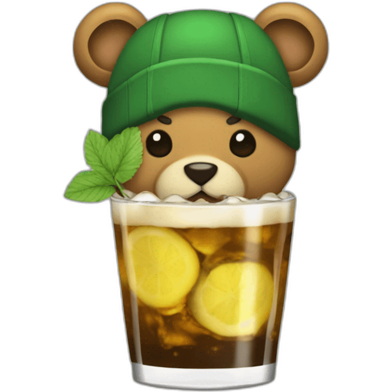 roronoa-zoro-drink-bear emoji