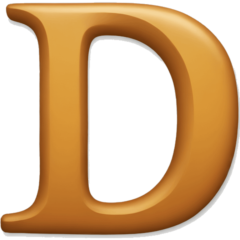 Letter D emoji