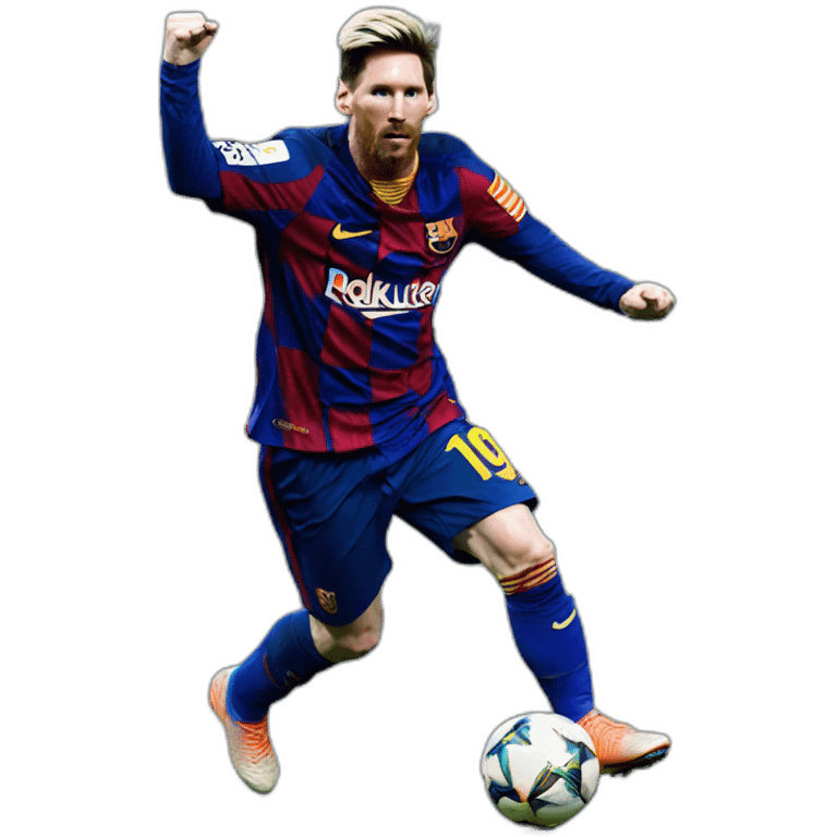 Messi dancing  emoji