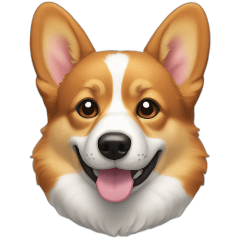 tri-color corgi emoji