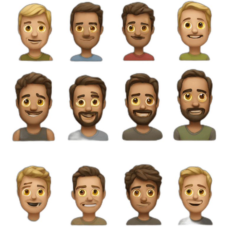 Ten dads emoji