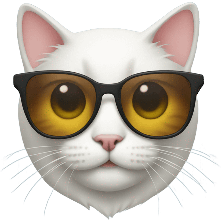 Cat with shades emoji