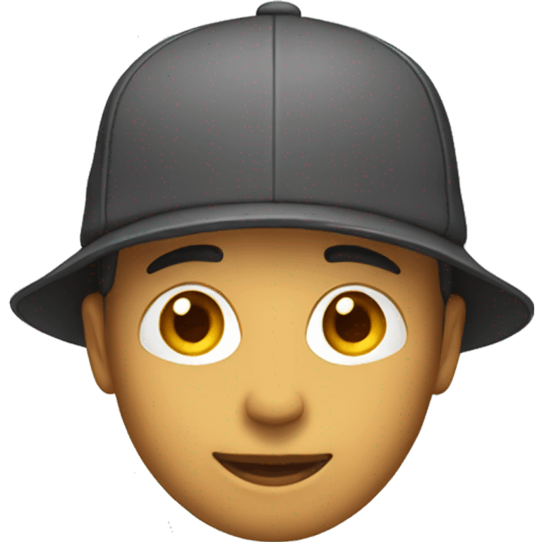 Homme avec casquette  emoji