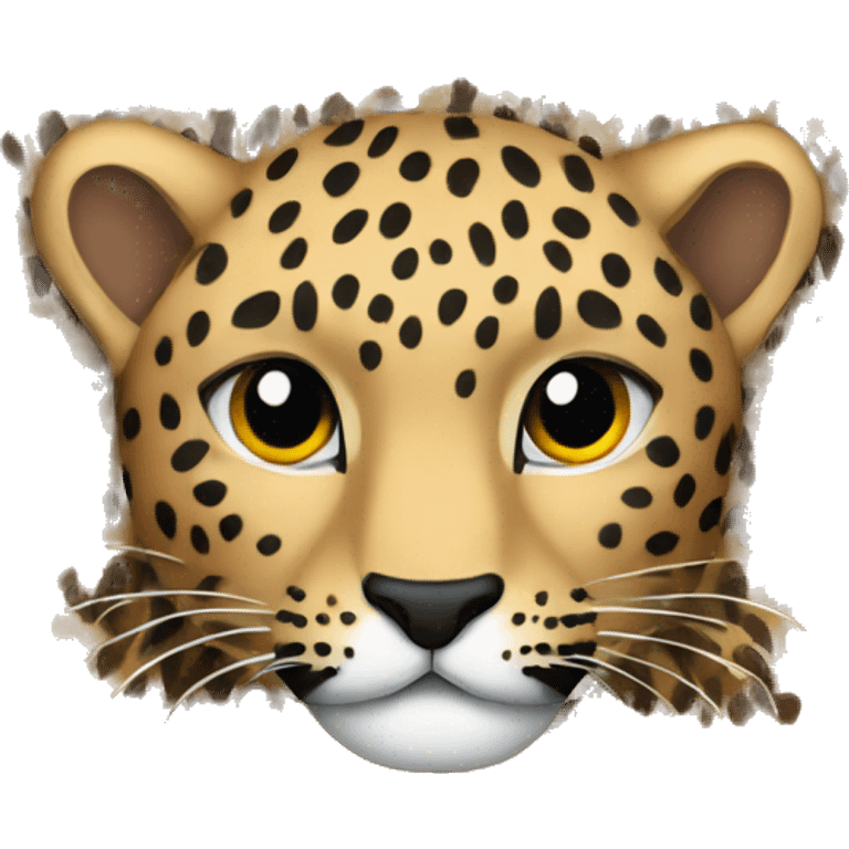 Leopard blanket  emoji