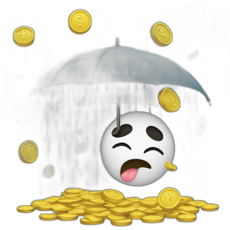 rainy cash emoji