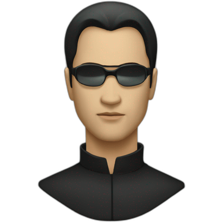 neo from the matrix emoji