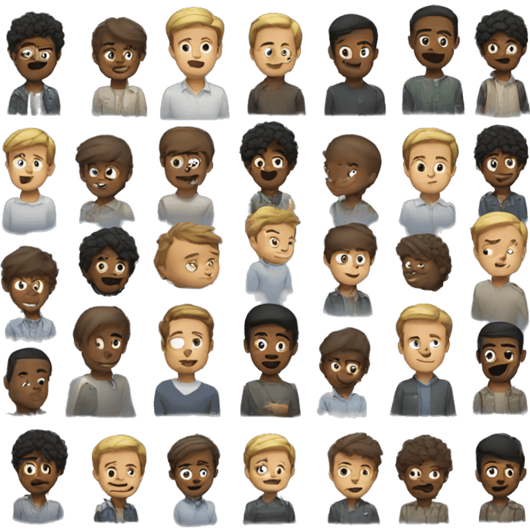 Boys to men emoji