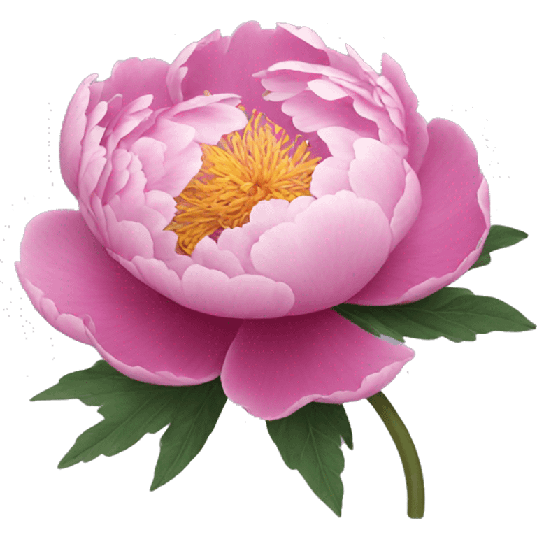 Peony emoji