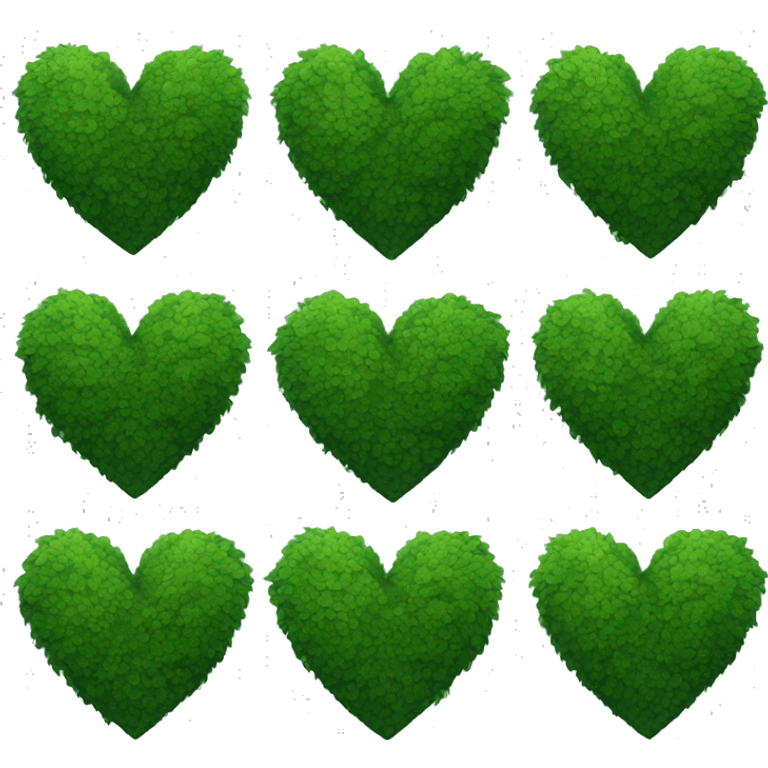 forest green heart emoji