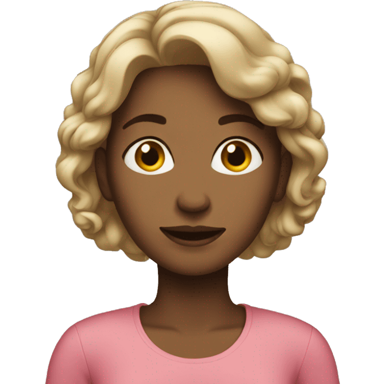 woman on social media emoji