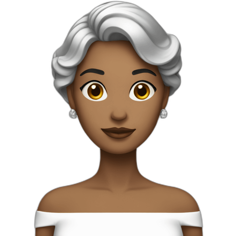 mujer-blanca-elegante-cabello-negro emoji