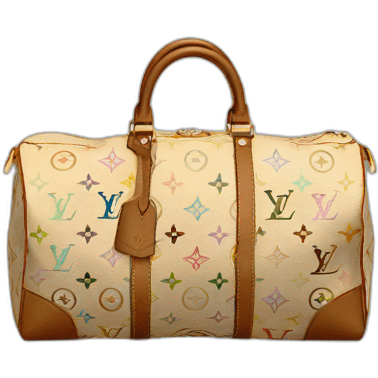 Louis Vuitton keepall emoji