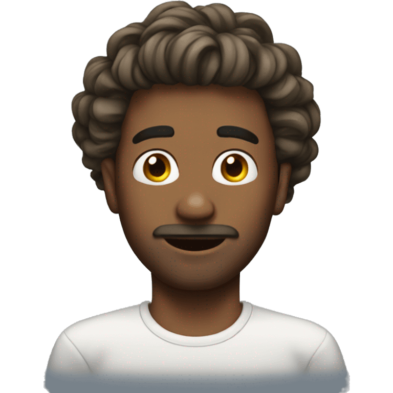 guy with waves in hair meme portrait emoji