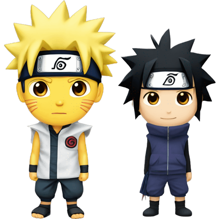 naruto and sasuke emoji