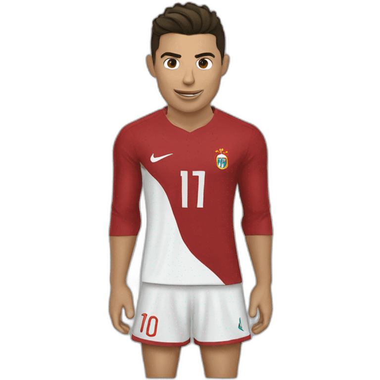 Cristiano ronaldo with khabi emoji