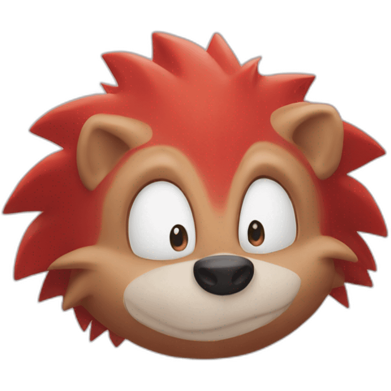 knuckles the hedgehog emoji