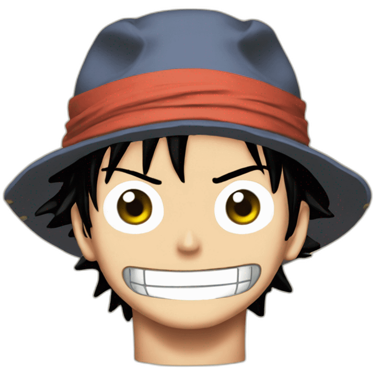 Luffy one piece emoji