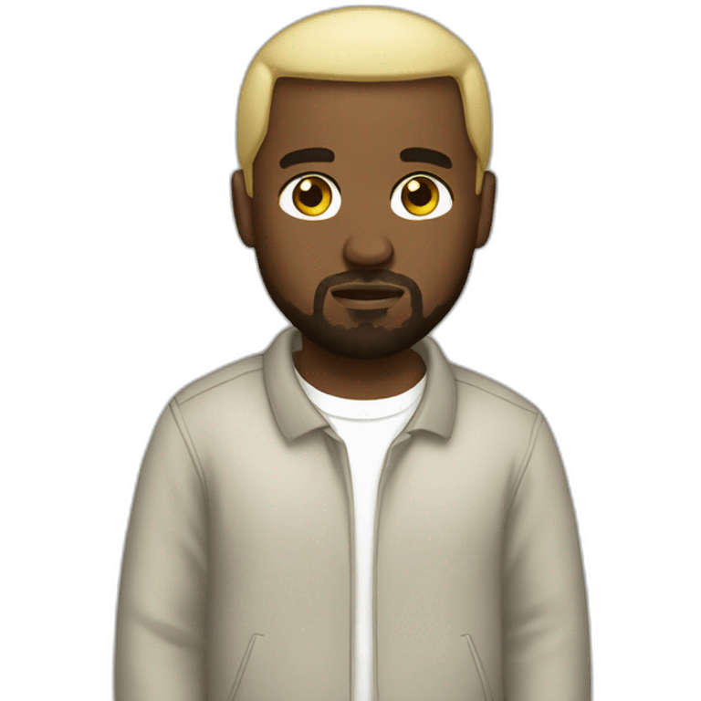 white-kanye emoji