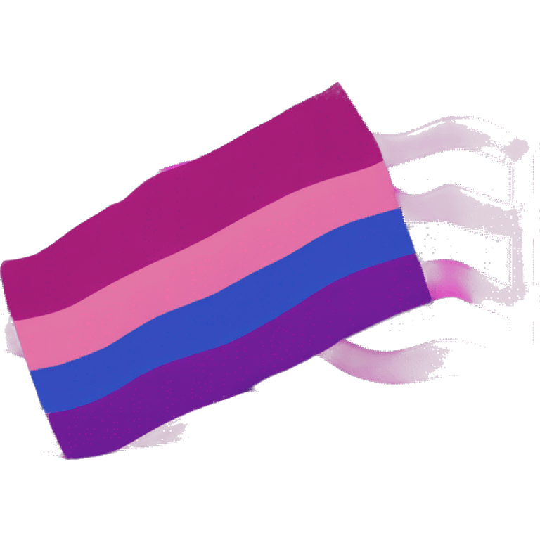 Bisexual flag emoji