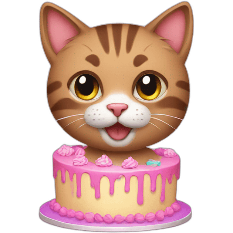 birthday cat emoji