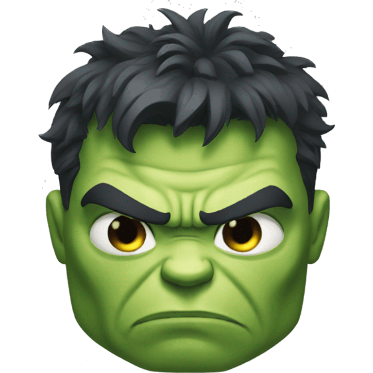 Hulk triste  emoji