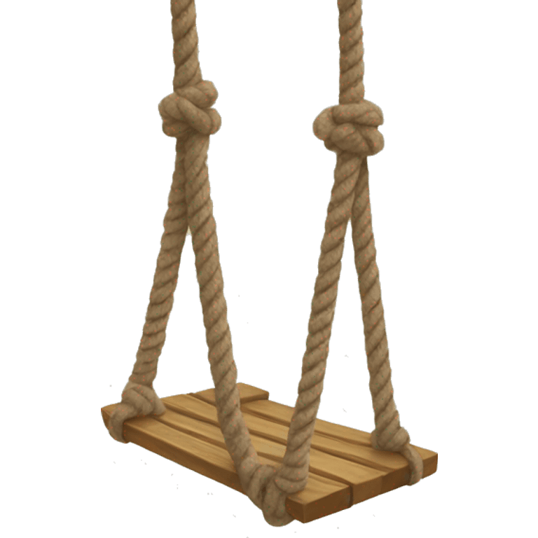 hanging rope home swing emoji