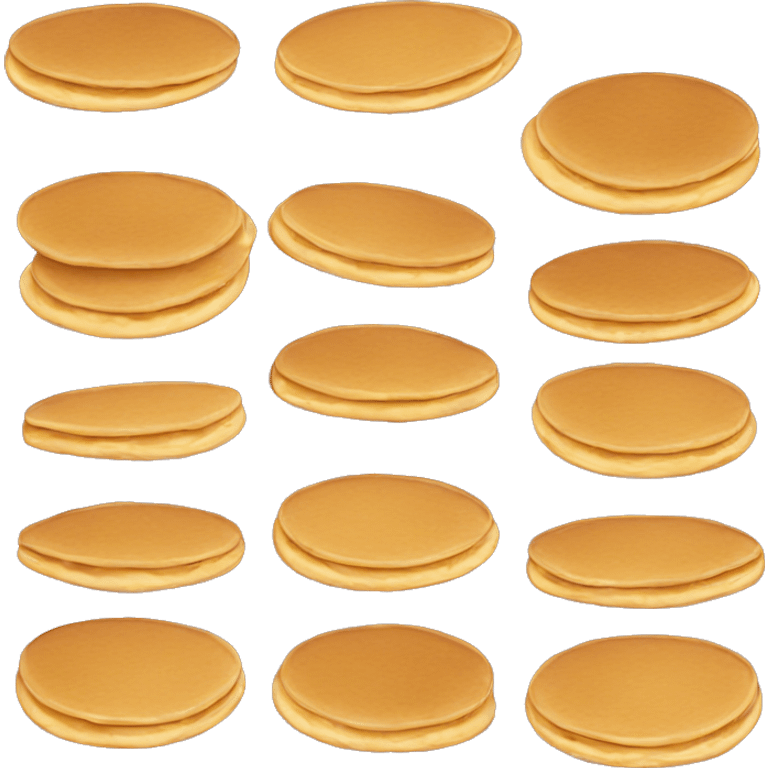 Cute pancake emoji