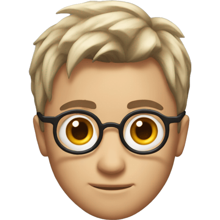 Harry Potter with scar on forehead  emoji