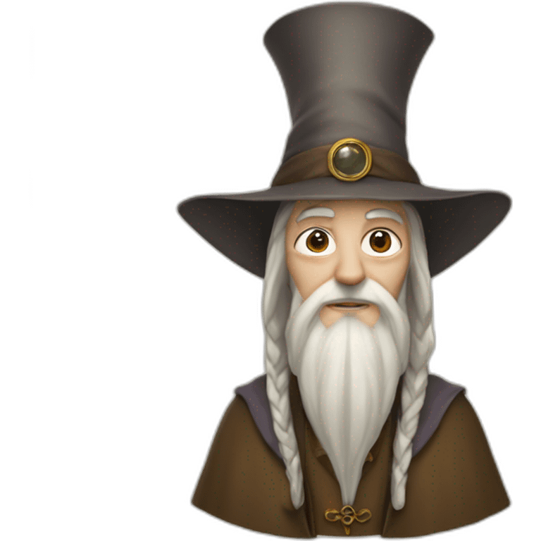 da vinci as dumbledore emoji