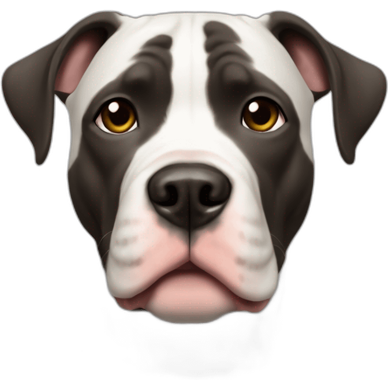 Mistura de Pitbull com dálmata  emoji