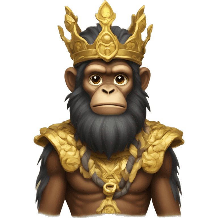 monkey god king emoji