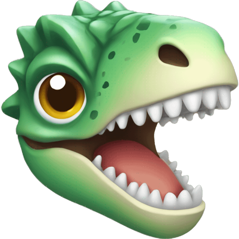 Make a pack of emoji situ dino for Chsistmas emoji