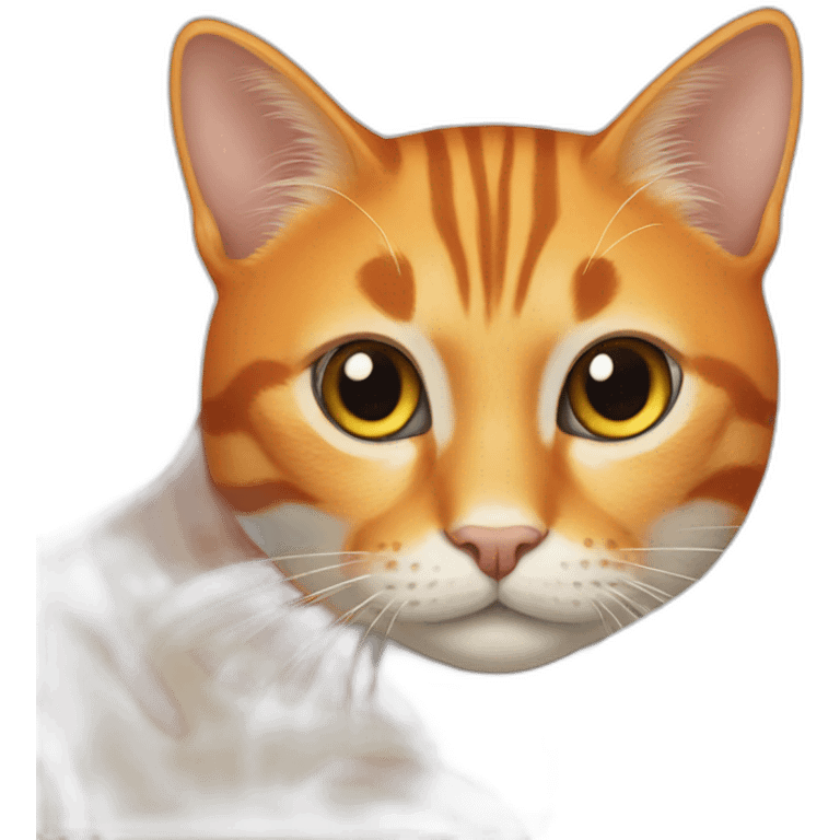 orange-cat-striped=-face emoji