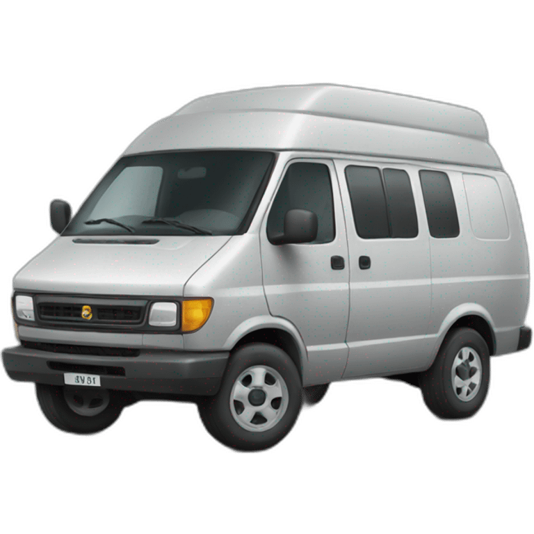 Grey van  emoji