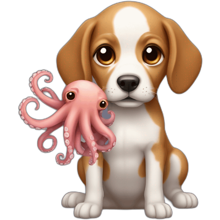 dog-holding-octopus emoji