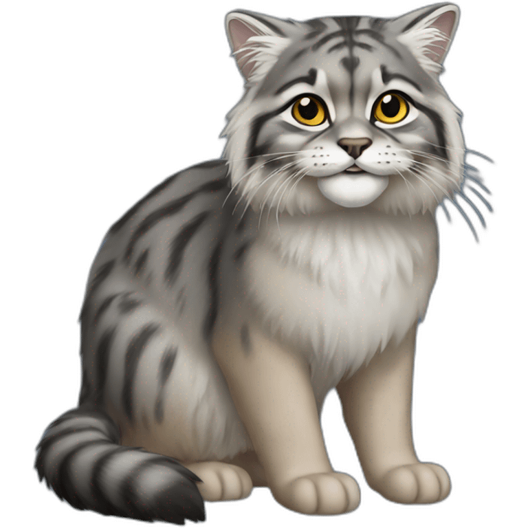 manul cat emoji