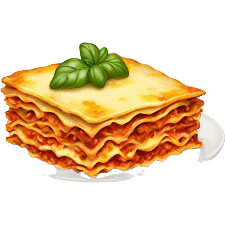 Piece of lasagna  emoji